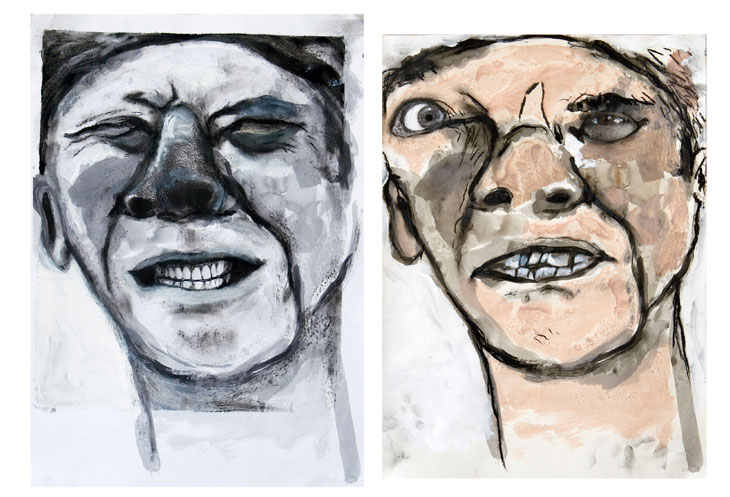 LES SALES GUEULES ::: Diptyques • Bien/Mal